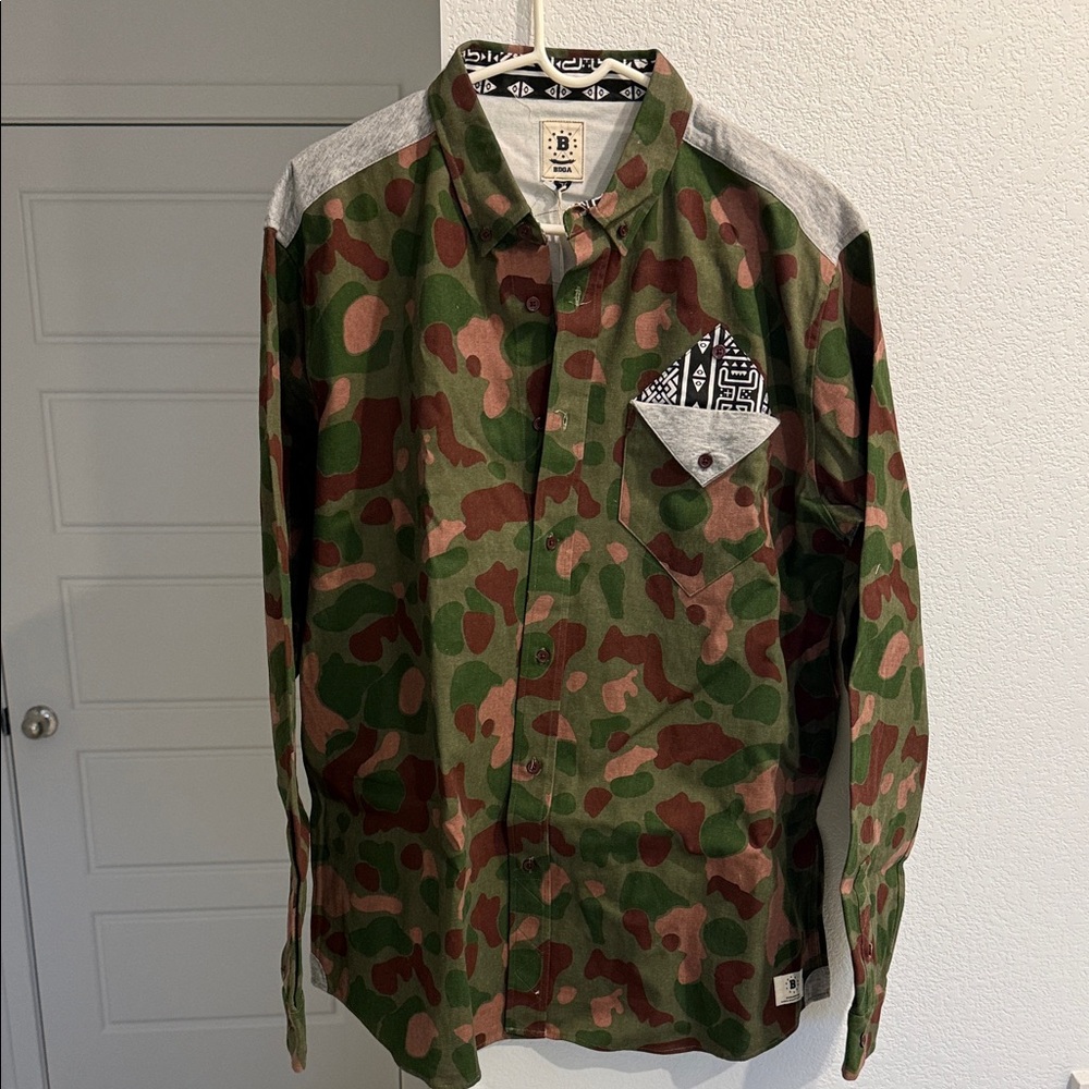 BDG CAMO/Green  Logo Patch